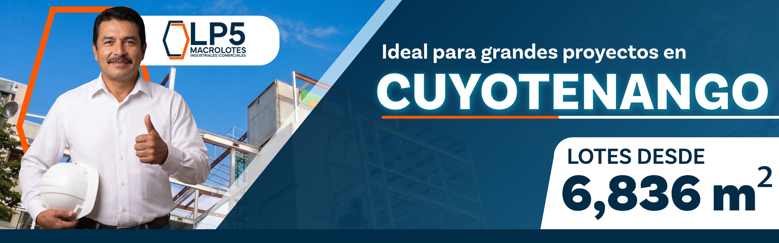 LP5 Macrolotes industriales y comerciales en Cuyotenango: lotes desde 6,836 m2